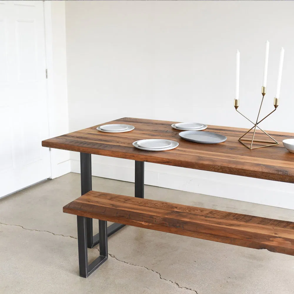 Manufacturer Standard Furniture Square Steel Metal Iron Coffee U Shaped Table Legs