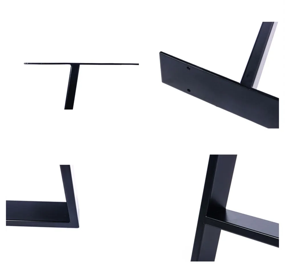 Manufacturer Standard Furniture Square Steel Metal Iron Coffee U Shaped Table Legs