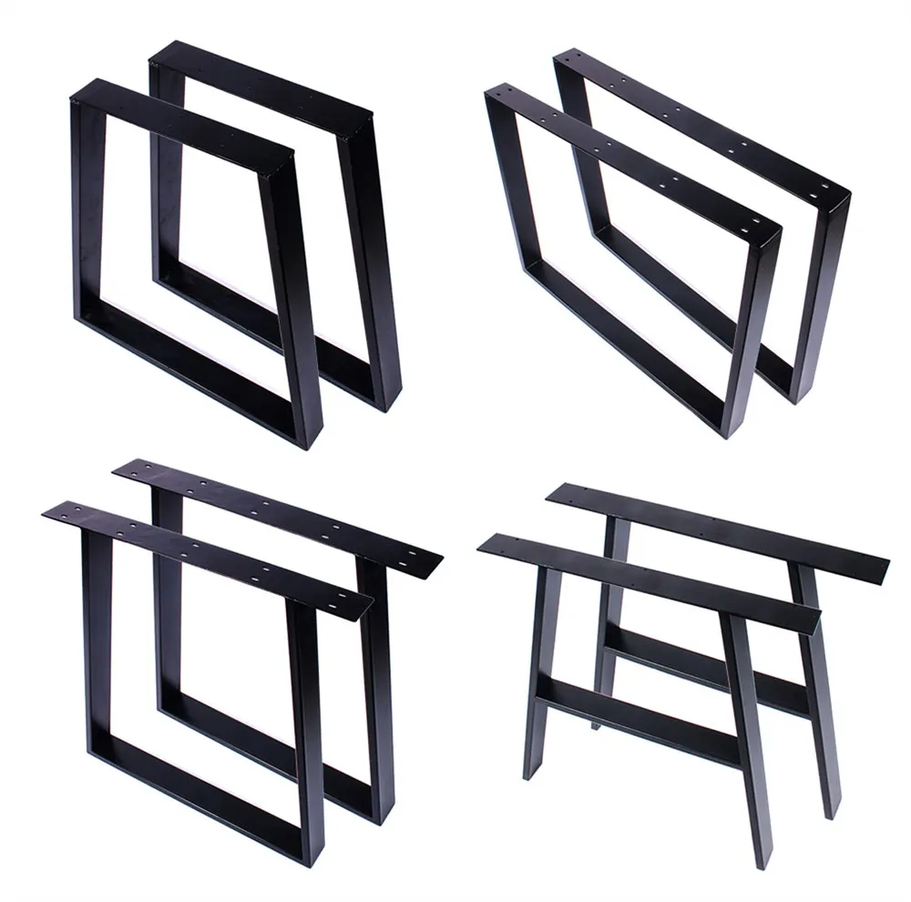 Manufacturer Standard Furniture Square Steel Metal Iron Coffee U Shaped Table Legs