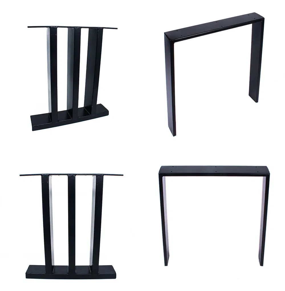 Manufacturer Standard Furniture Square Steel Metal Iron Coffee U Shaped Table Legs